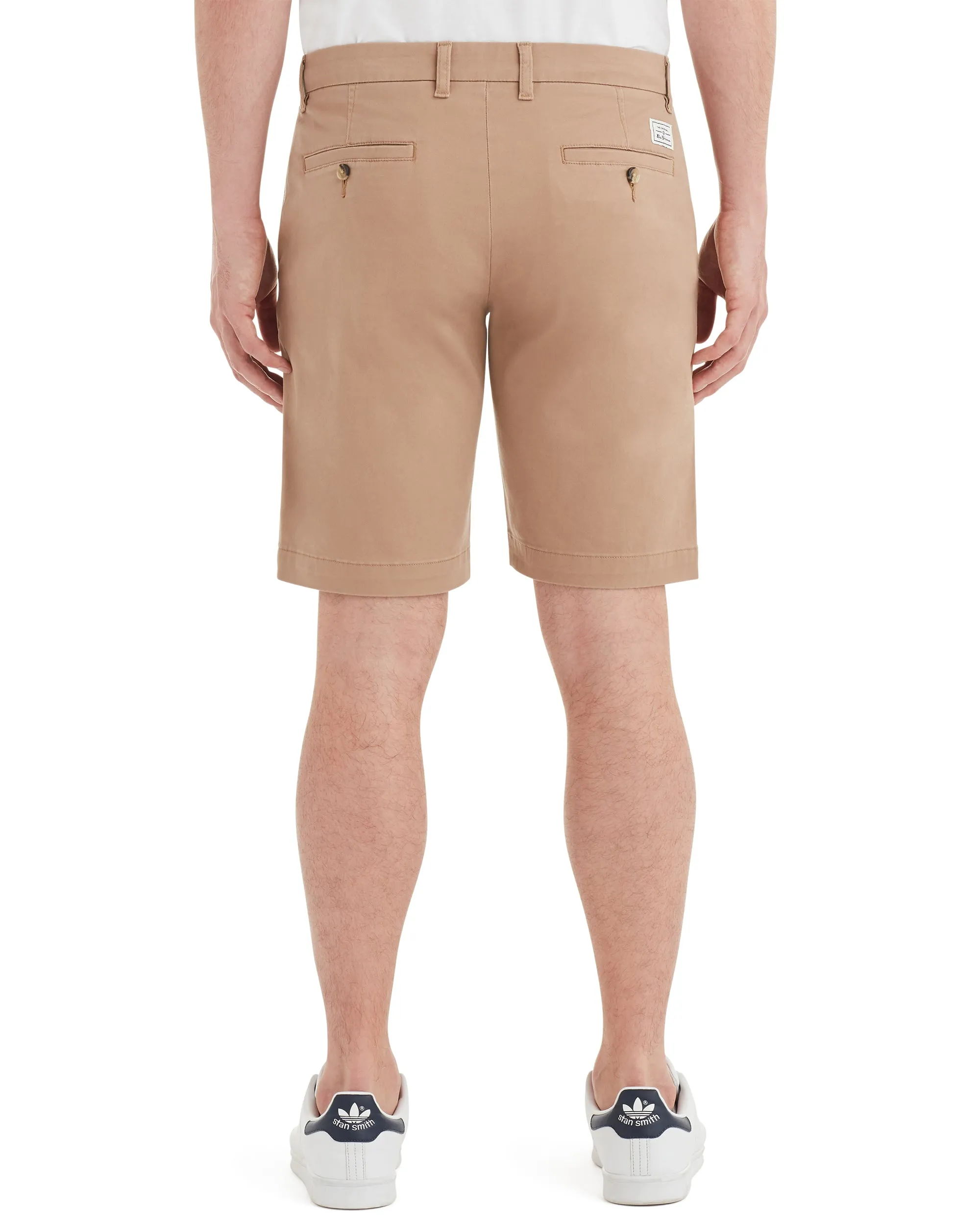 Brushed Stretch Cotton Short - Stone sold by Ben Sherman product image thumbnail 2