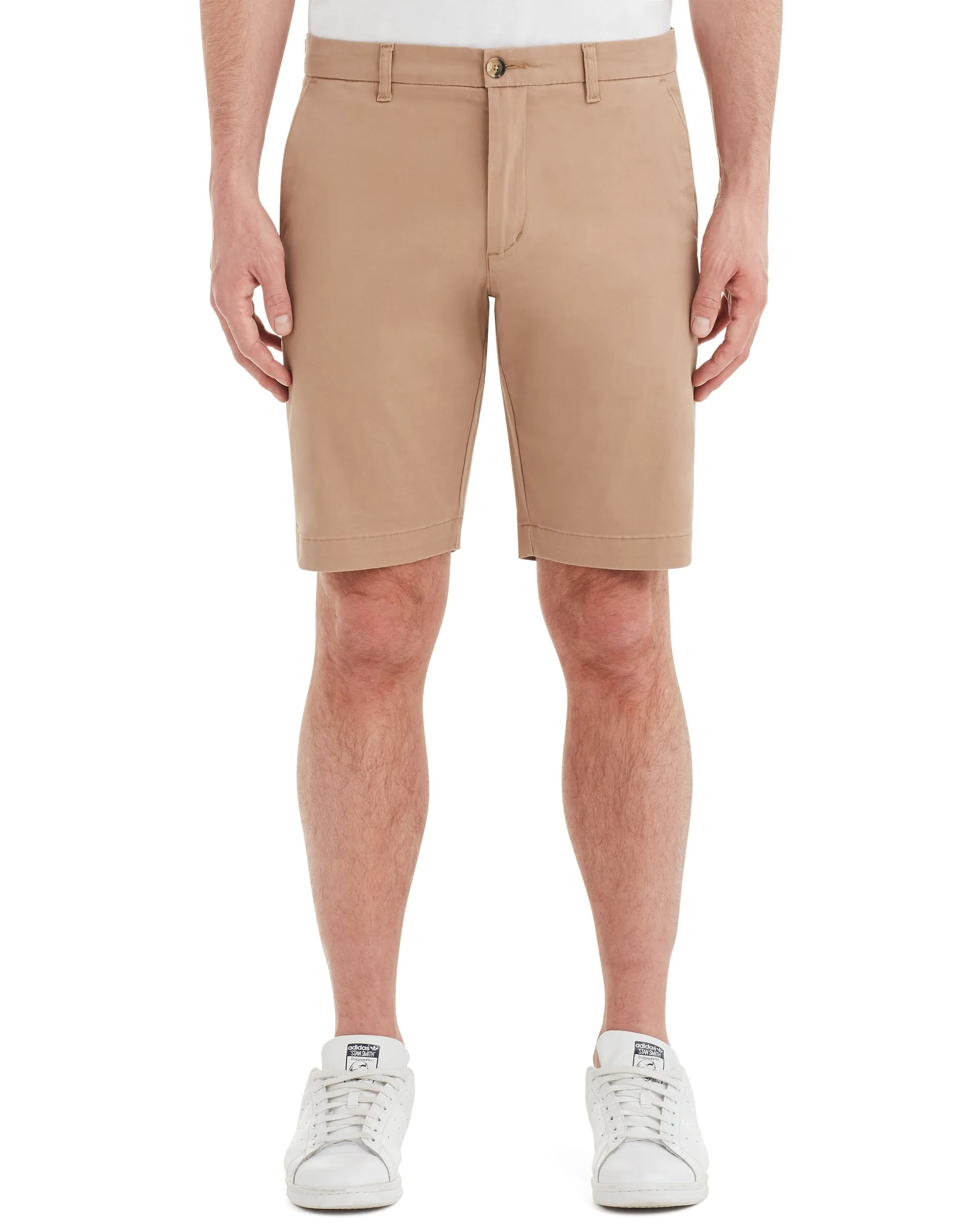Brushed Stretch Cotton Short - Stone sold by Ben Sherman