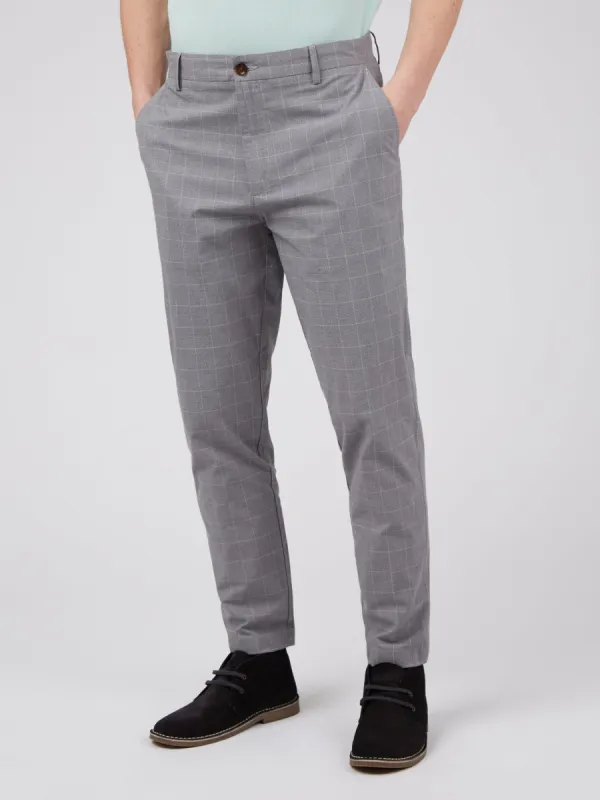 Heritage Check Slim Taper Trouser sold by Ben Sherman