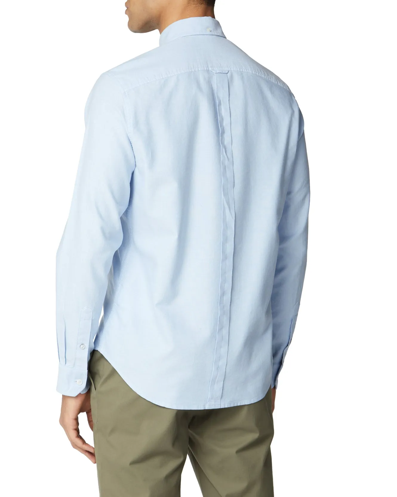 Long-Sleeve Signature Oxford Shirt - Sky sold by Ben Sherman product image thumbnail 2