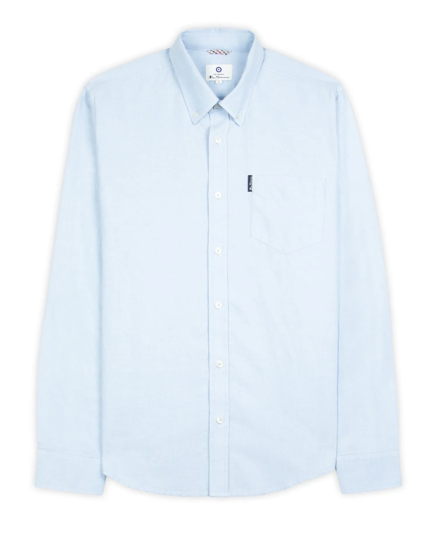 Long-Sleeve Signature Oxford Shirt - Sky sold by Ben Sherman product image thumbnail 5