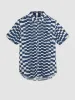 Large Geo Print Short-Sleeve Shirt sold by Ben Sherman