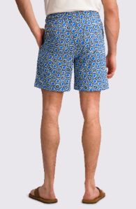 Geometric Tile Print Swim Trunks sold by Ben Sherman