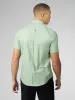 Signature Short Sleeve Oxford Shirt - Grass Green sold by Ben Sherman