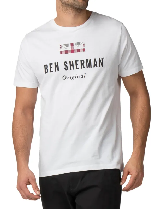 Ben Sherman Original Tee - Bright White sold by Ben Sherman