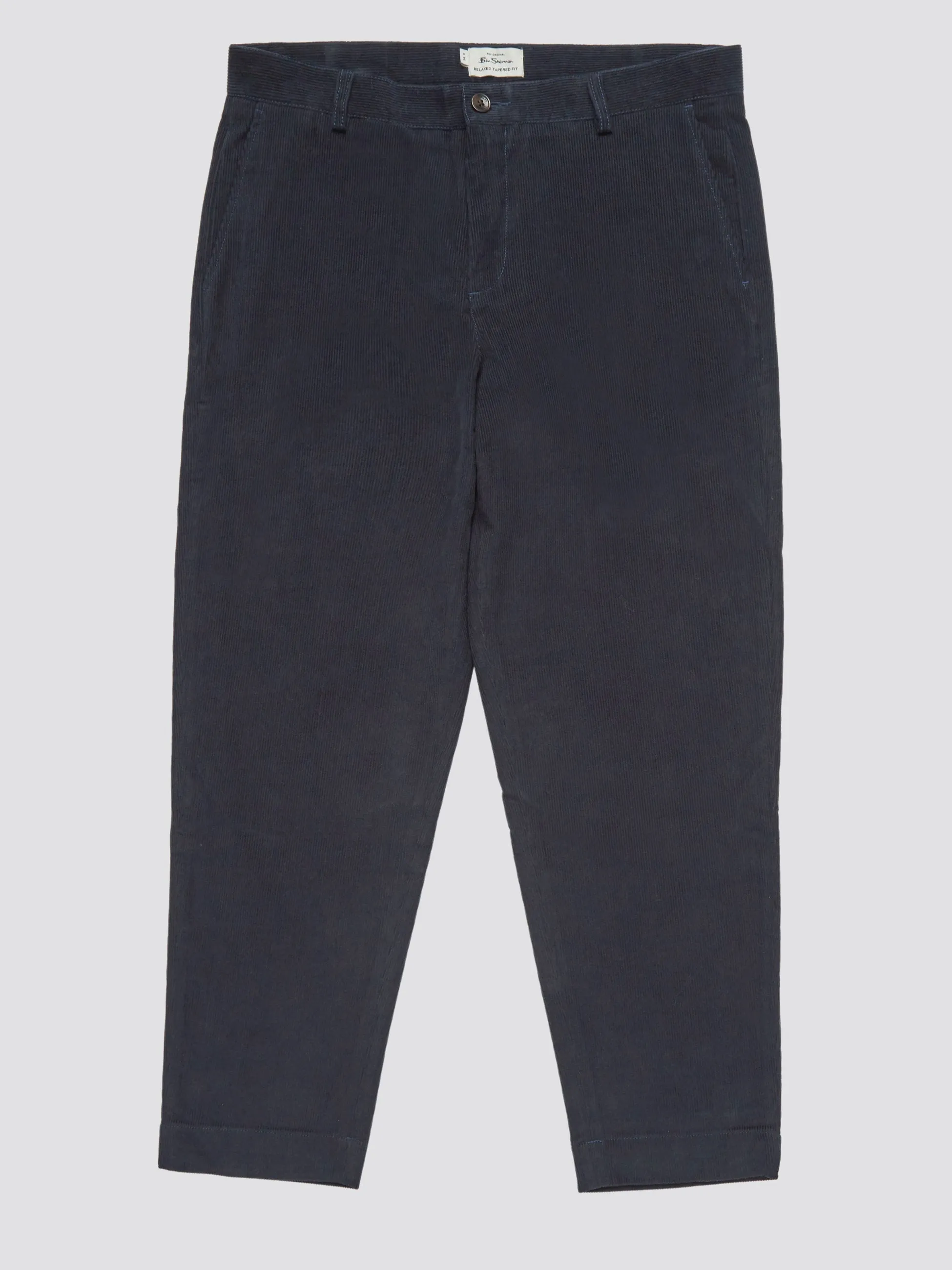 Tapered Corduroy Trouser - Midnight sold by Ben Sherman product image thumbnail 4