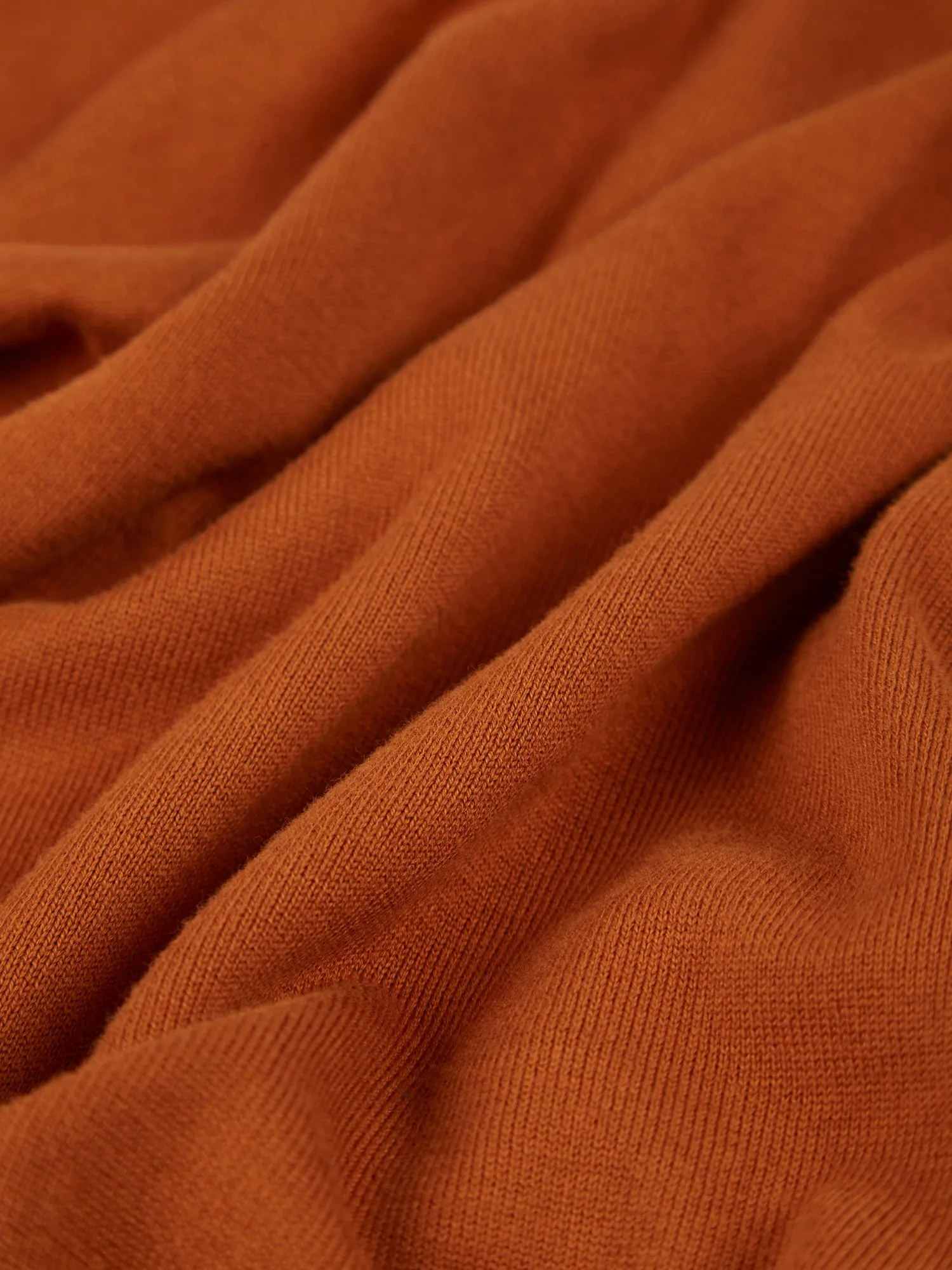 Signature Organic Knit Roll-Neck Sweater - Caramel sold by Ben Sherman product image thumbnail 5