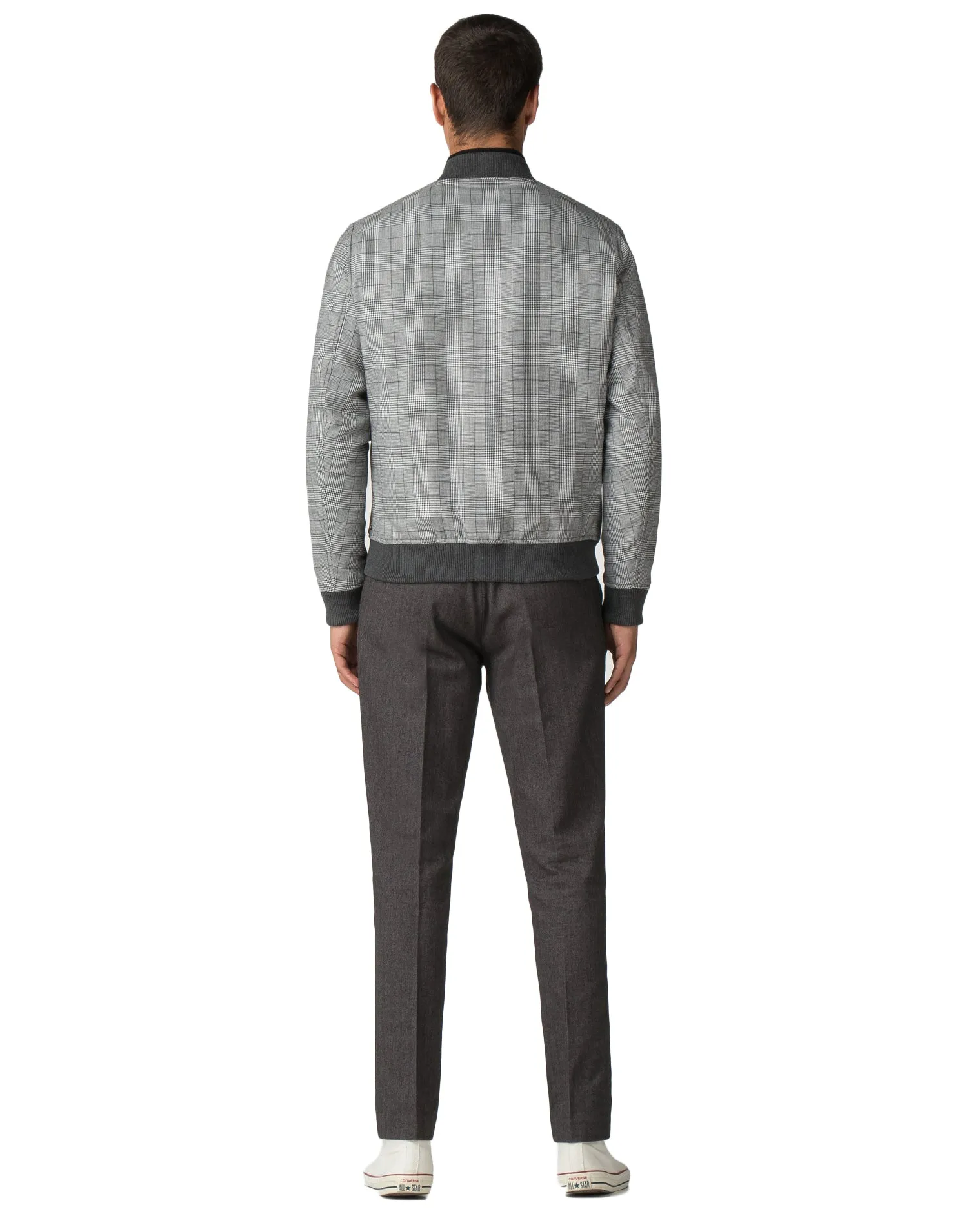 Checked Bomber Jacket - Black sold by Ben Sherman product image thumbnail 5