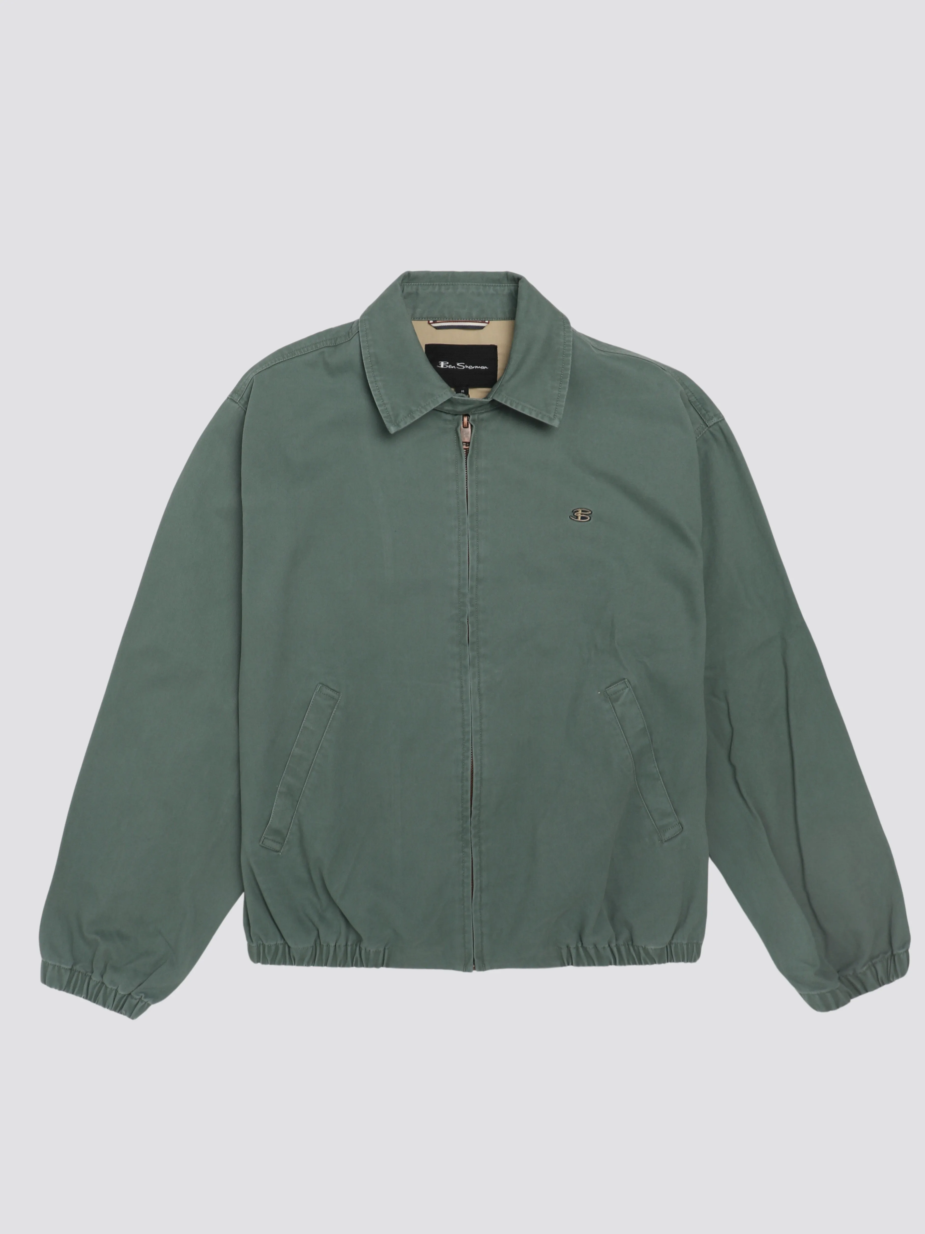 B by Ben Sherman Sports Blouson Jacket - Sage sold by Ben Sherman product image thumbnail 5