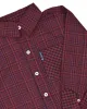 Boys' Red & Black Plaid with Blue Yarn Dyed Shirt (Sizes 4-7) sold by Ben Sherman
