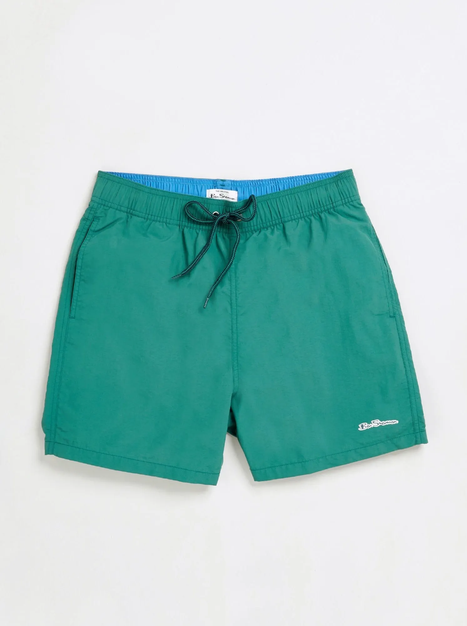 South Beach Swim Shorts - Posy Green sold by Ben Sherman