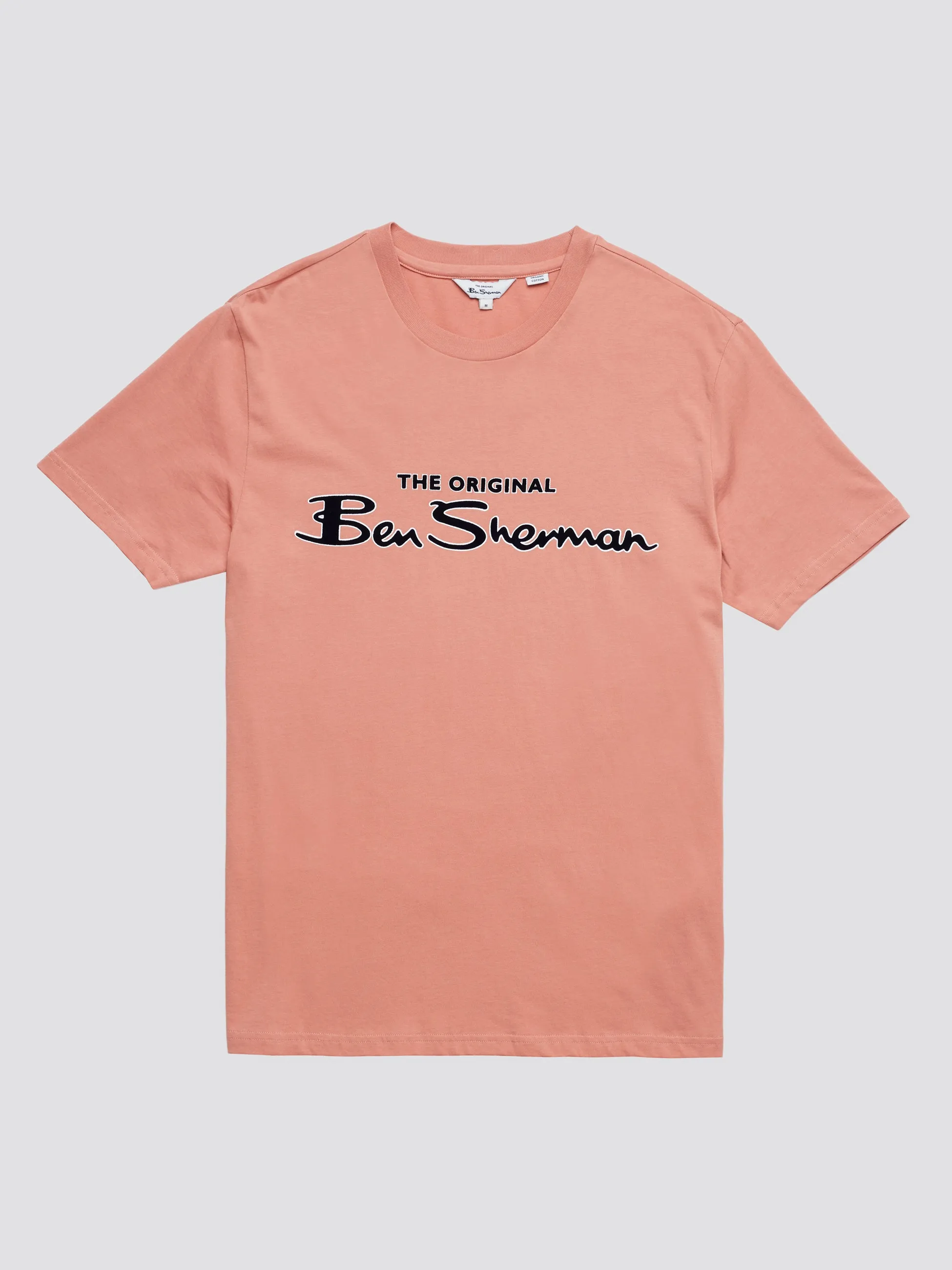 Signature Flock Graphic Tee - Pink sold by Ben Sherman product image thumbnail 4