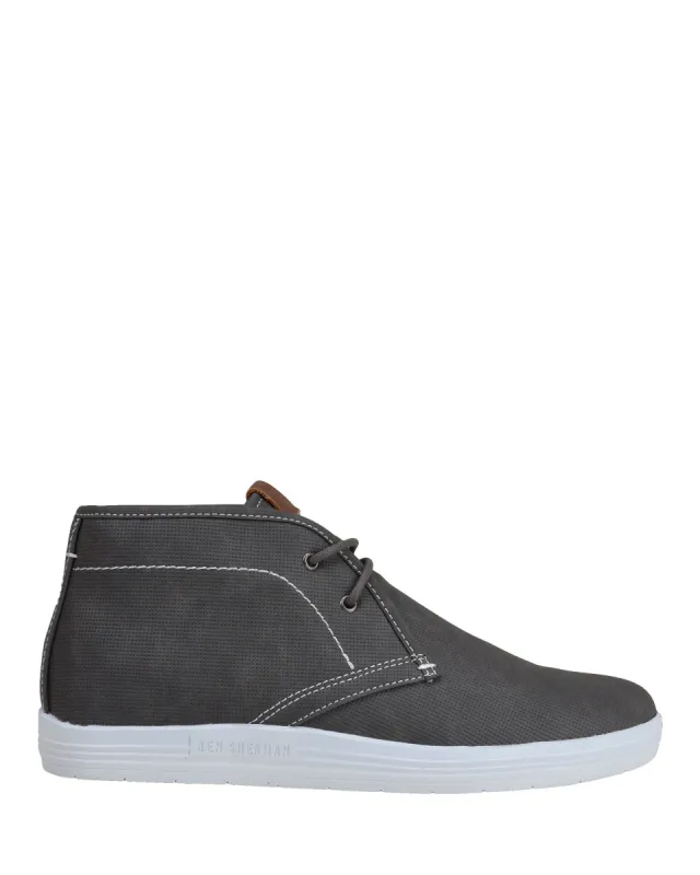 Payton Chukka Mid-Top Sneaker - Charcoal sold by Ben Sherman