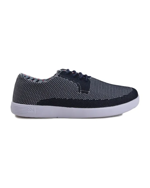 Parnell Oxford Mesh Sneaker - Navy sold by Ben Sherman