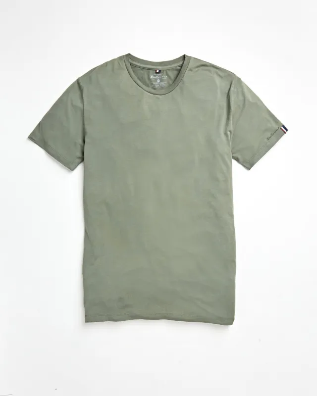 Men's Short-Sleeve Lounge Tee - Green sold by Ben Sherman