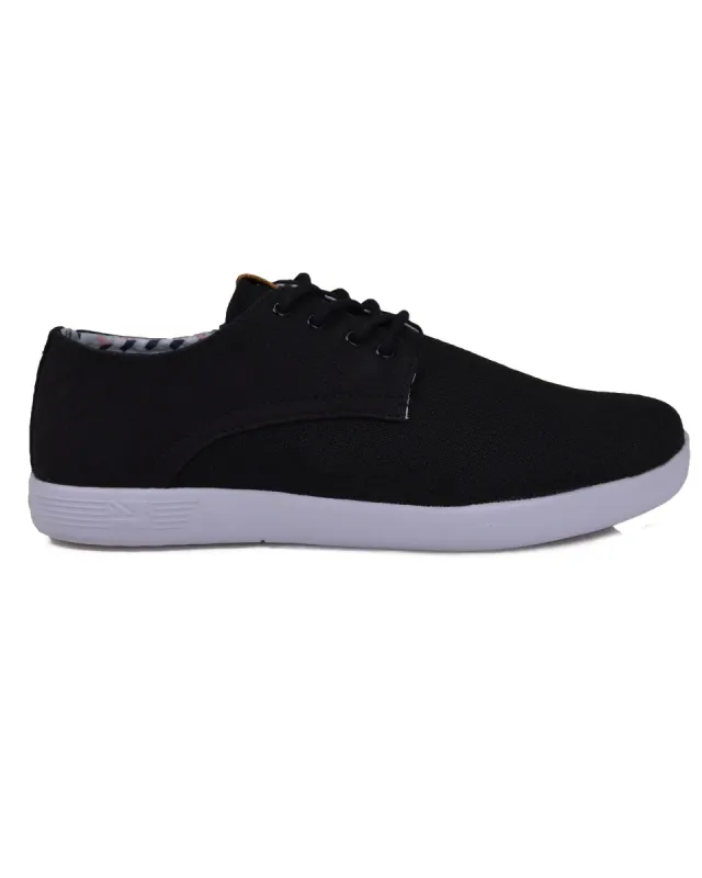 Parnell Oxford Lace-Up Sneaker - Black Multi sold by Ben Sherman