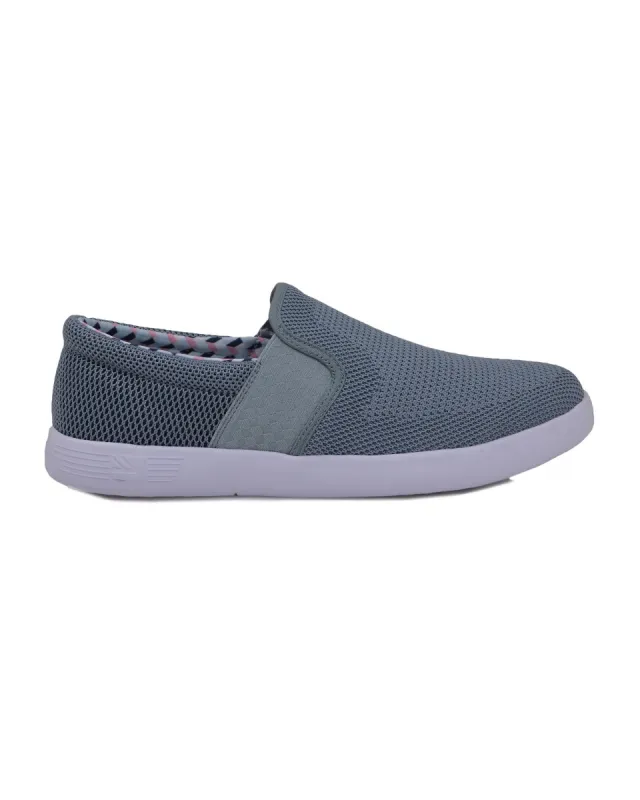 Parnell Mesh Slip-On Sneaker - Grey sold by Ben Sherman
