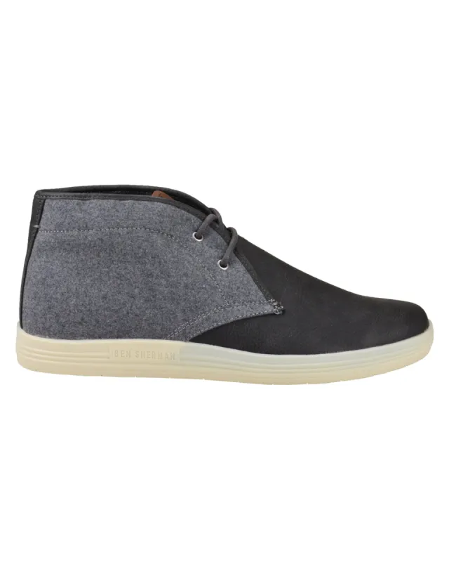 Preston Chukka Sneaker - Dark Grey sold by Ben Sherman
