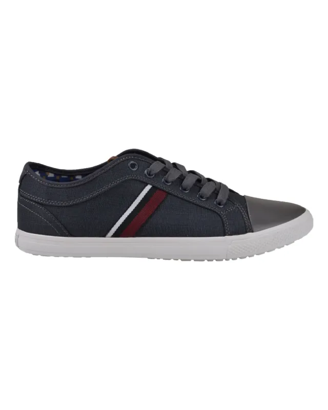 Madison Ox Sneaker - Dark Grey sold by Ben Sherman
