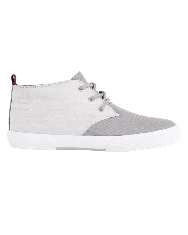Bradford Chukka Mid-Top Sneaker - Grey sold by Ben Sherman