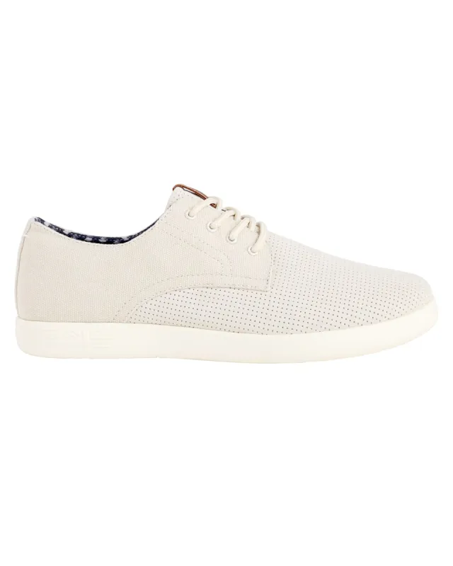 Parnell Oxford Lace-Up Sneaker - Off White sold by Ben Sherman