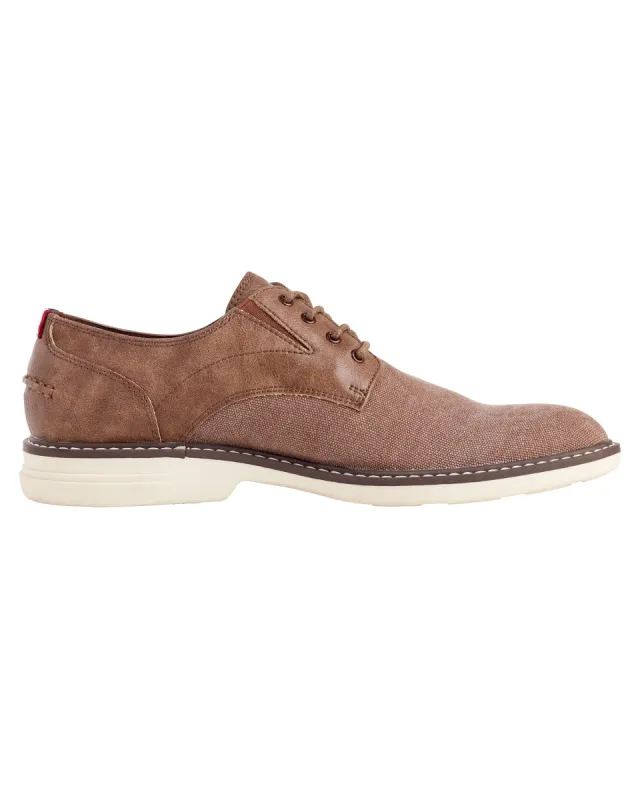Countryside Mixed-Media Oxford - Brown sold by Ben Sherman