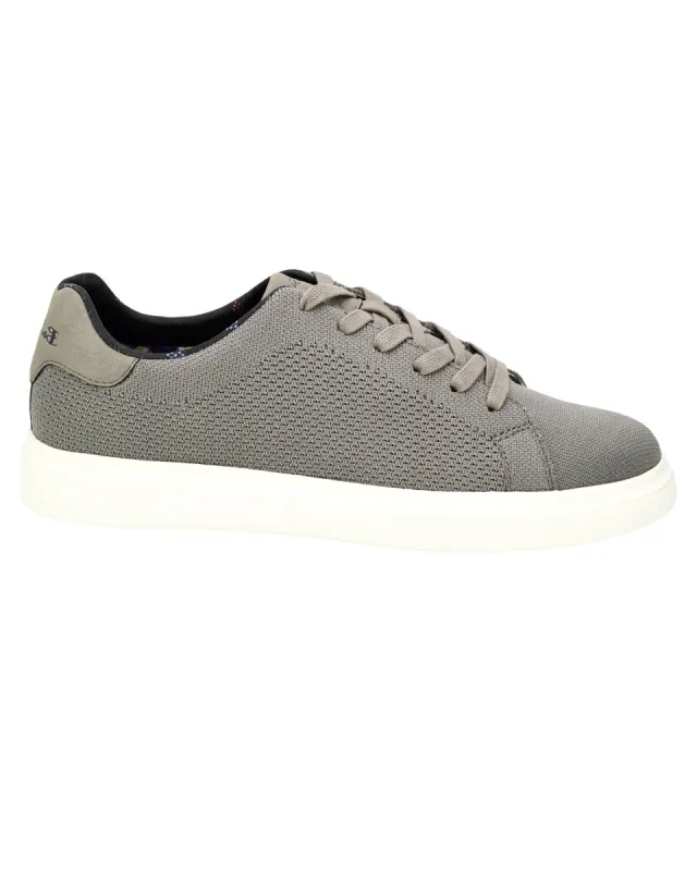 Ollie Knit Trainer - Charcoal sold by Ben Sherman