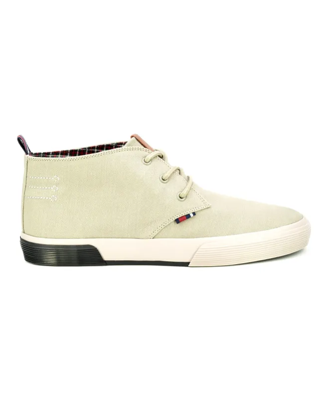 Bradford Chukka Mid-Top Sneaker - Grey/Black sold by Ben Sherman