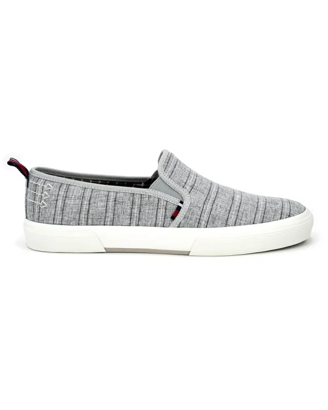 Bradford Slip-On Sneaker - Grey Nylon sold by Ben Sherman