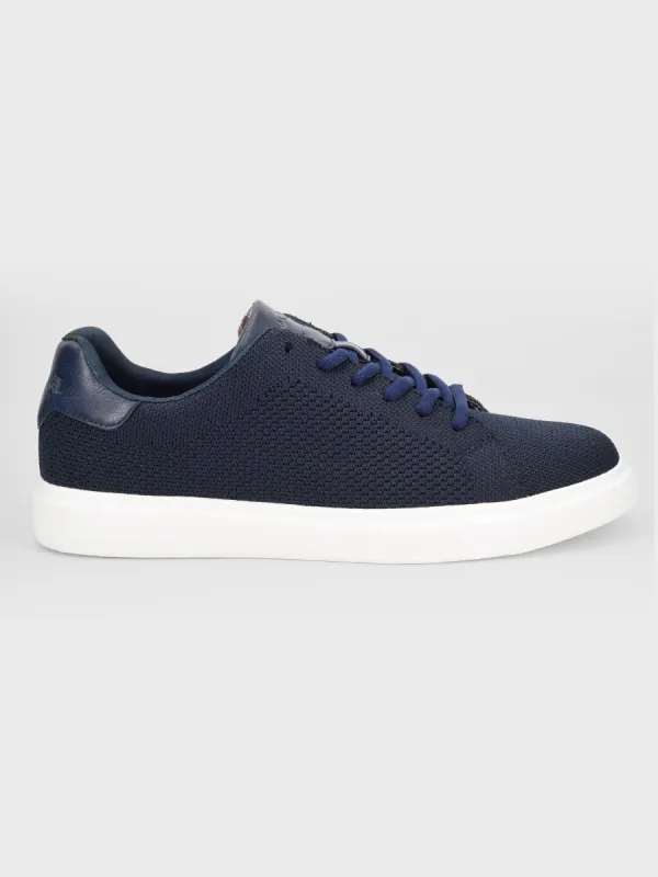 Ollie Mesh Knit Sneaker - Navy sold by Ben Sherman