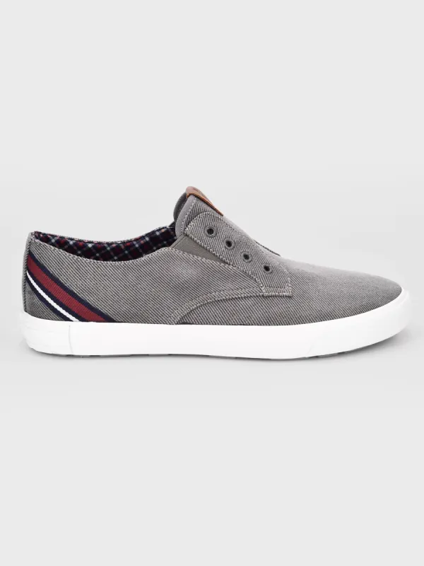 Pete Slip-on Sneaker - Grey sold by Ben Sherman
