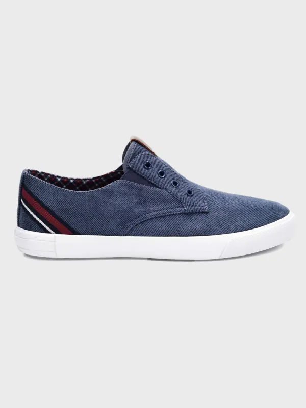 Pete Slip-on Sneaker - Navy sold by Ben Sherman