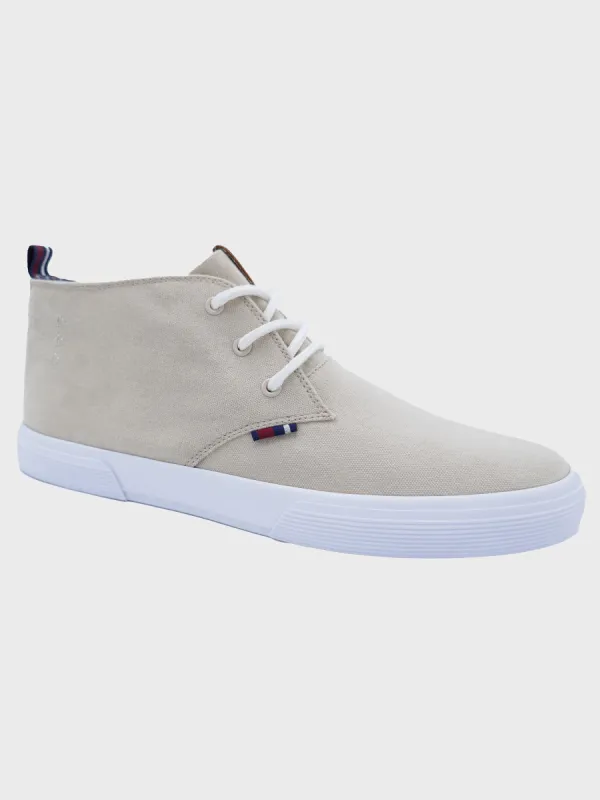 Bradford Chukka Canvas Sneaker - Tan sold by Ben Sherman