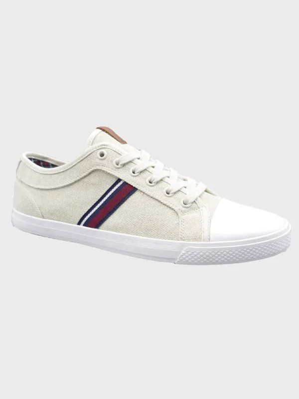 Brayson Mod Stripe Canvas Sneaker sold by Ben Sherman