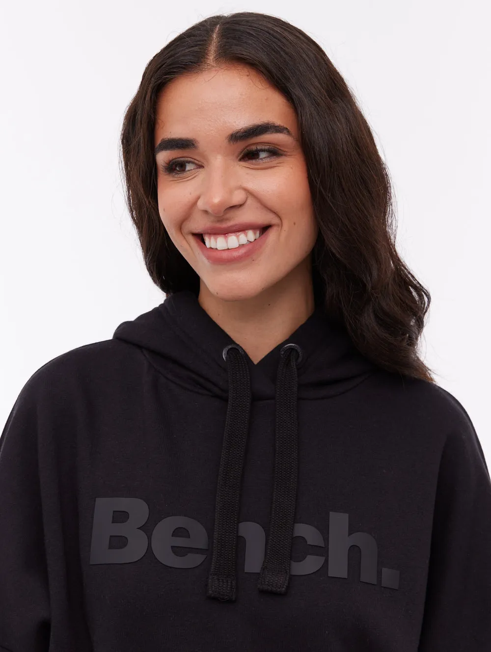 Linra Oversize Tonal Logo Hoodie - Black sold by Bench product image thumbnail 2