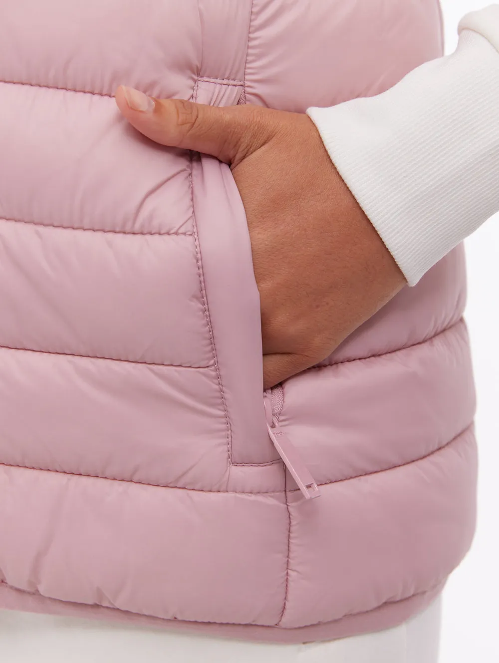 Meridian Puffer Vest - Pink sold by Bench product image thumbnail 3