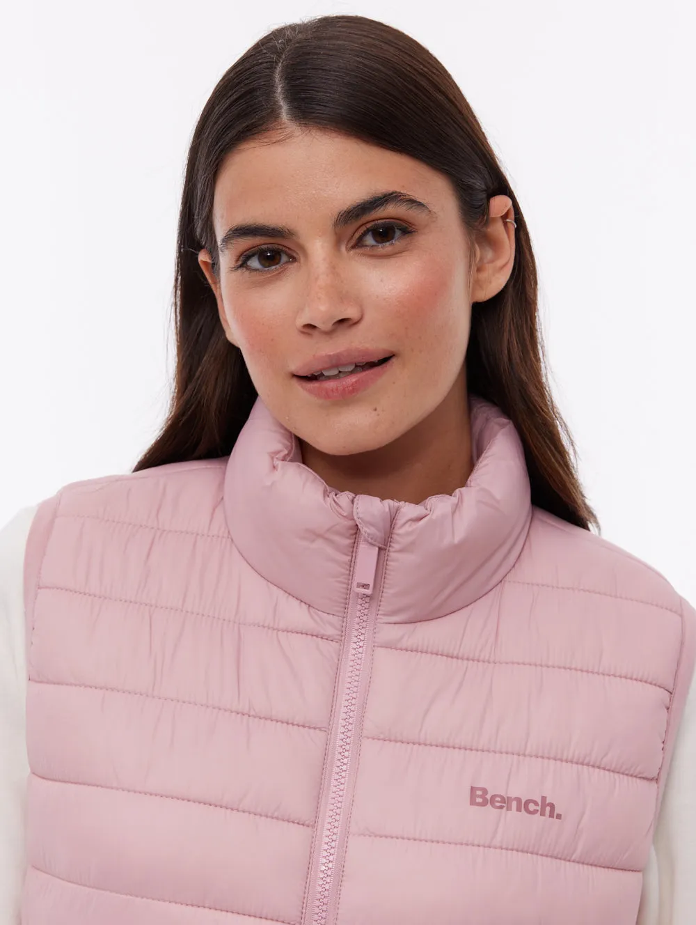 Meridian Puffer Vest - Pink sold by Bench product image thumbnail 2