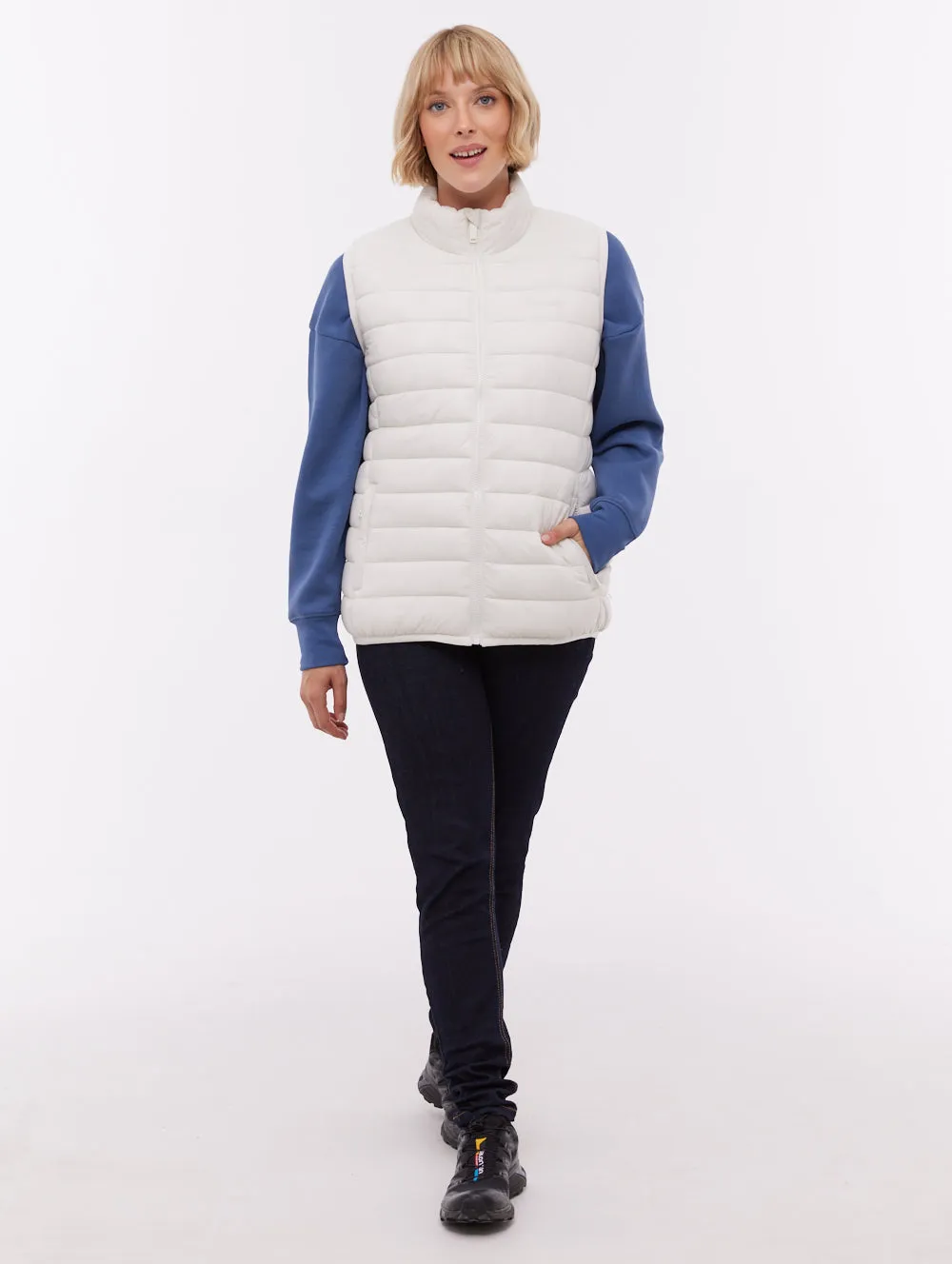 Meridian Puffer Vest - White sold by Bench product image thumbnail 2