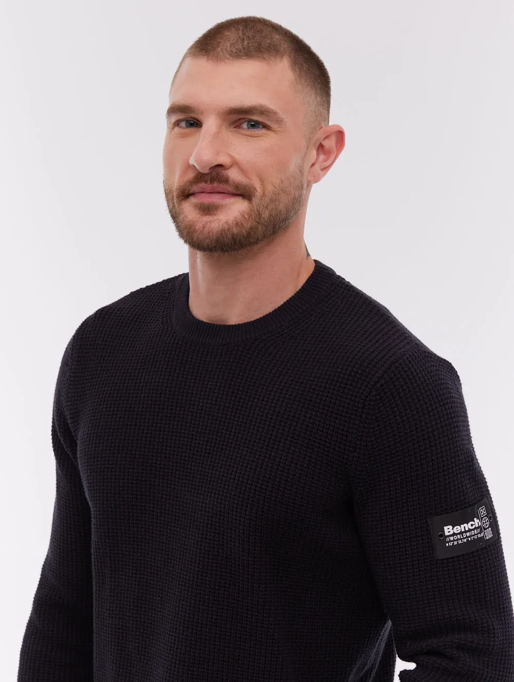 Falum Crew Neck Sweater - Black sold by Bench product image thumbnail 2