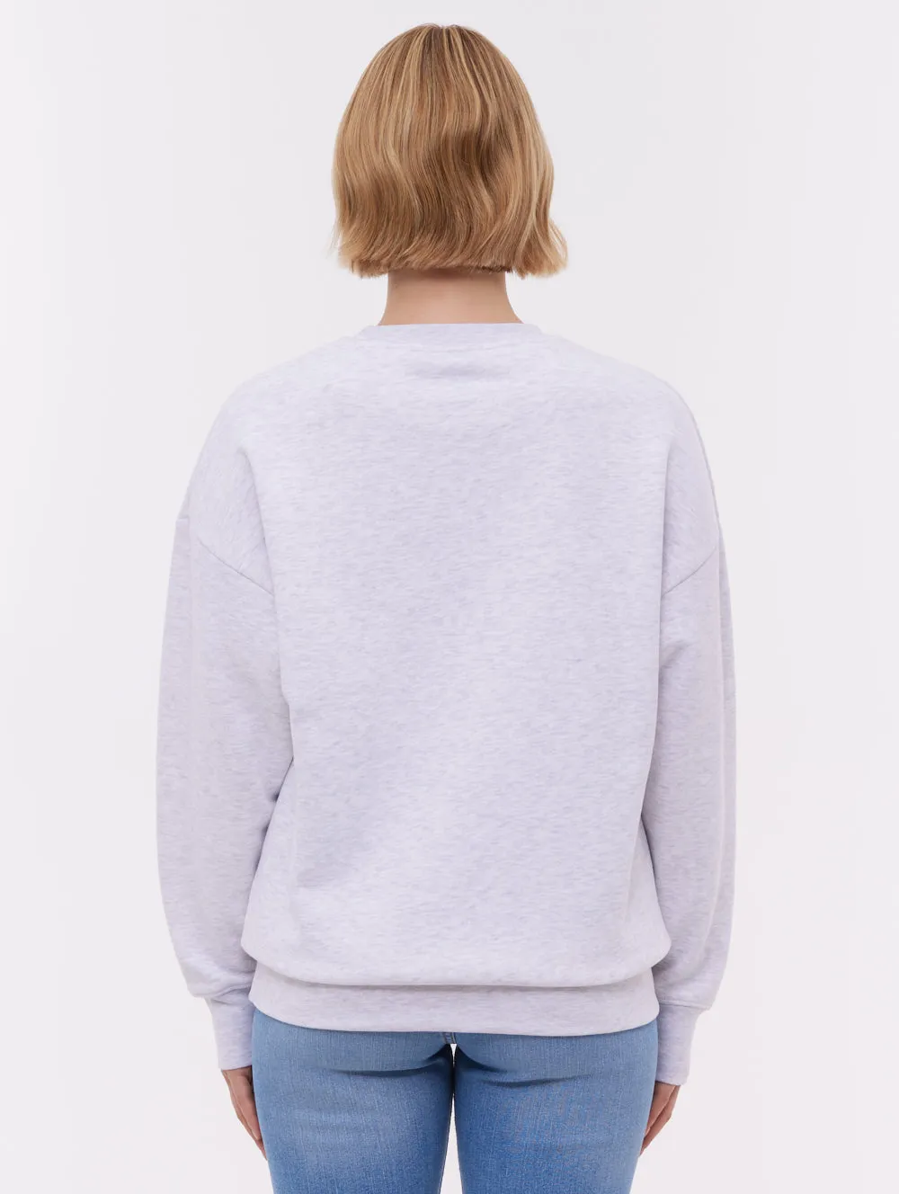 Ercie Collegiate Crew Neck - Grey sold by Bench product image thumbnail 3