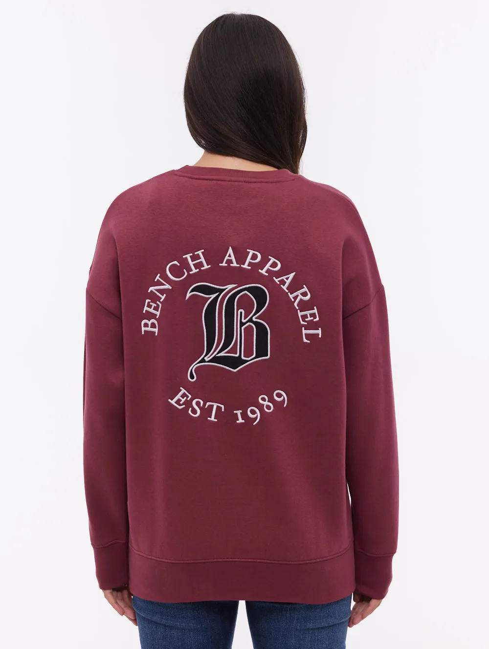 Erlna B Crew Neck - Red sold by Bench product image thumbnail 2