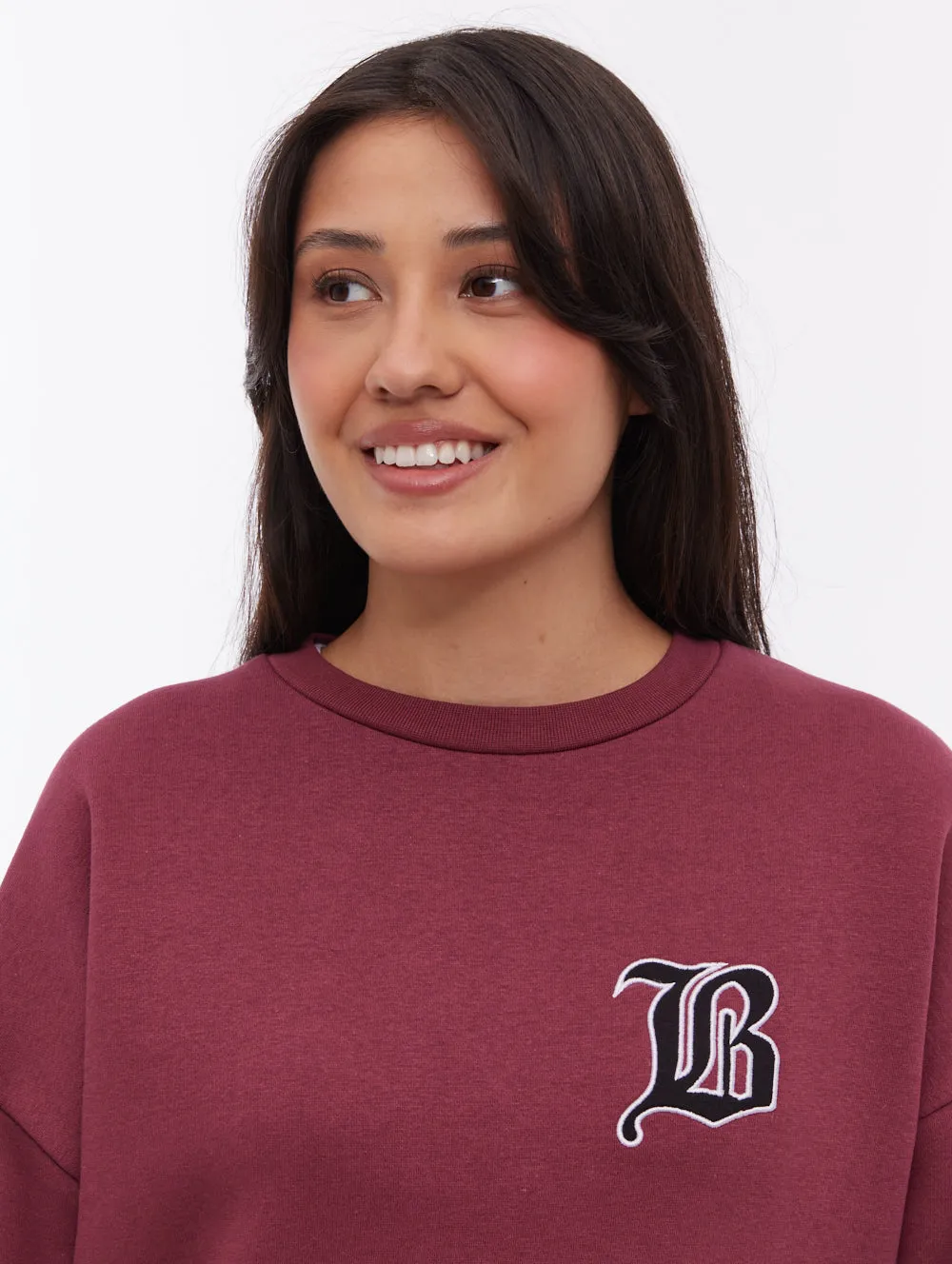 Erlna B Crew Neck - Red sold by Bench product image thumbnail 3