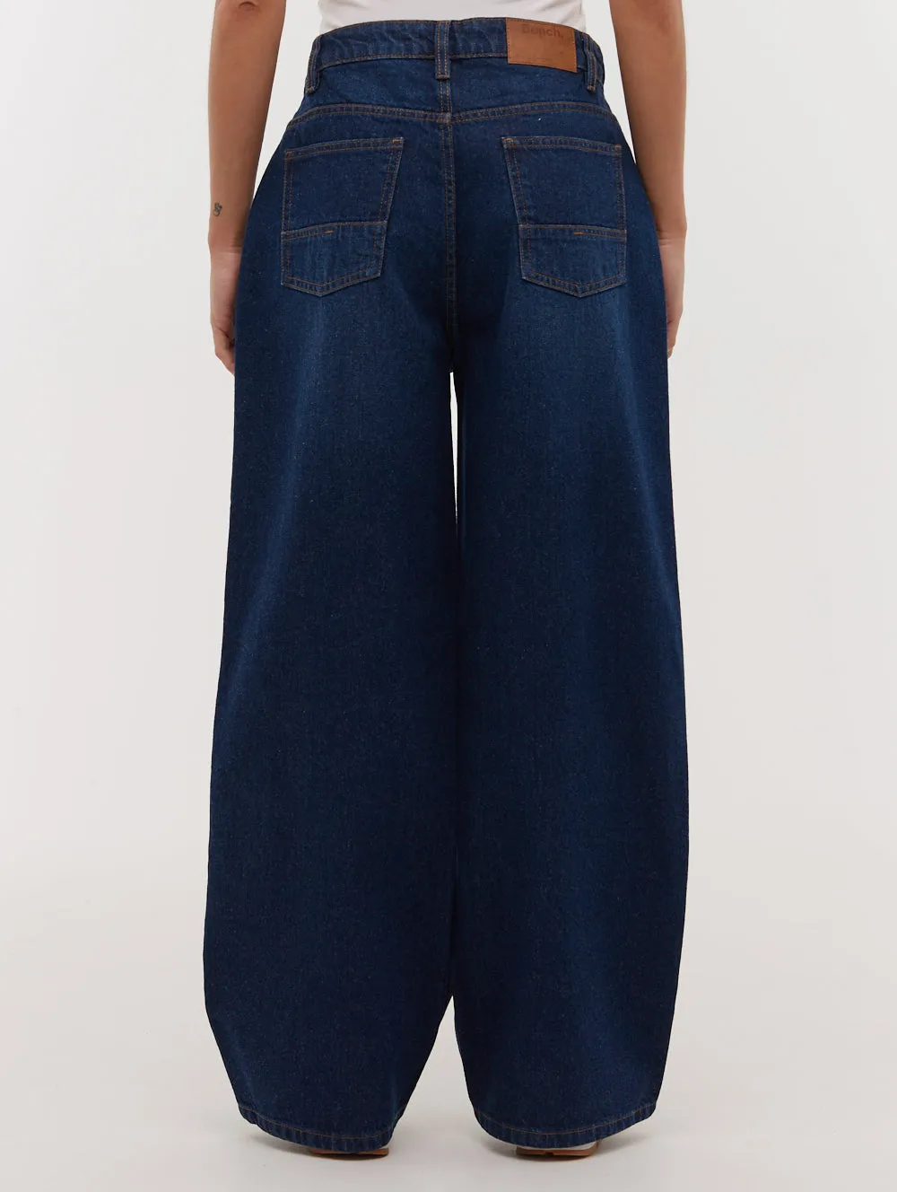 Maxina Wide Leg Jeans - Dark Blue sold by Bench product image thumbnail 5