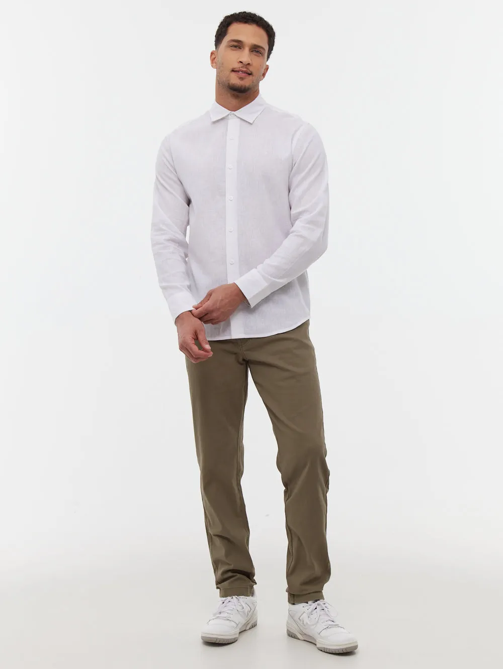 Twillum 5-Pocket Chino Pants - Green sold by Bench product image thumbnail 2