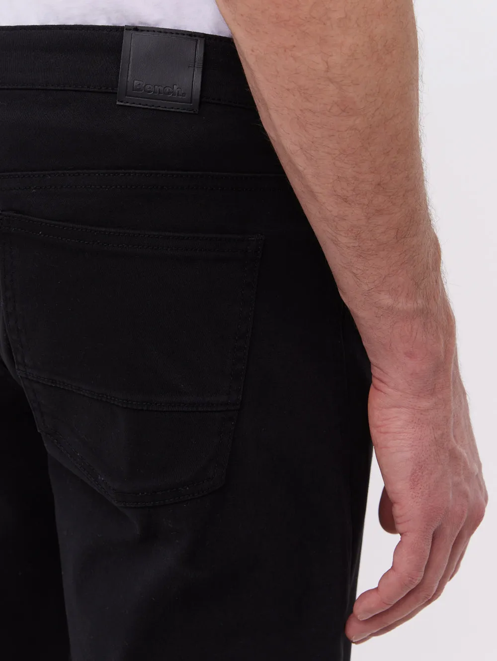 Twillum 5-Pocket Chino Pants - Black sold by Bench product image thumbnail 3