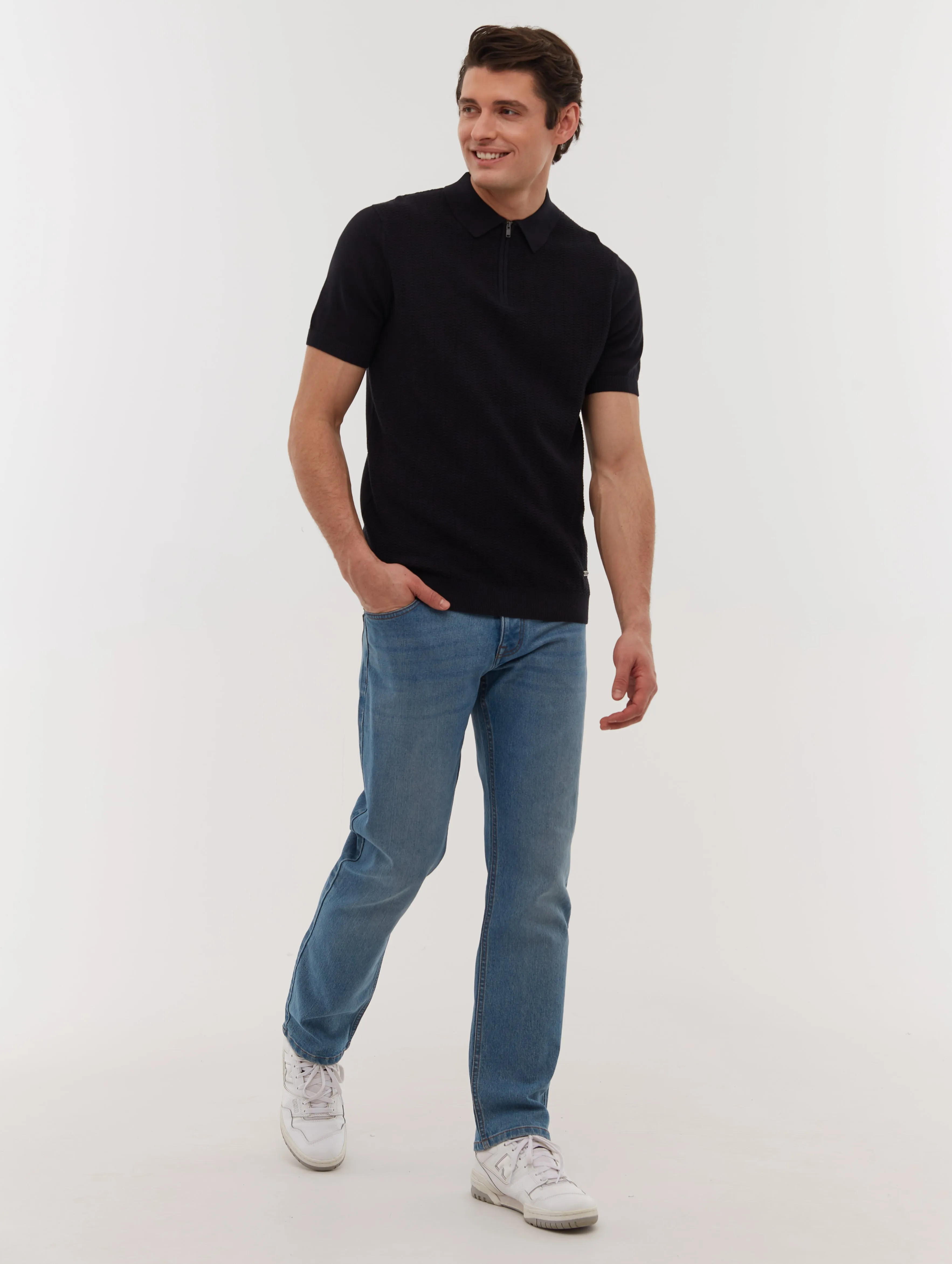 Brescia Knit Polo Shirt sold by Bench product image thumbnail 2