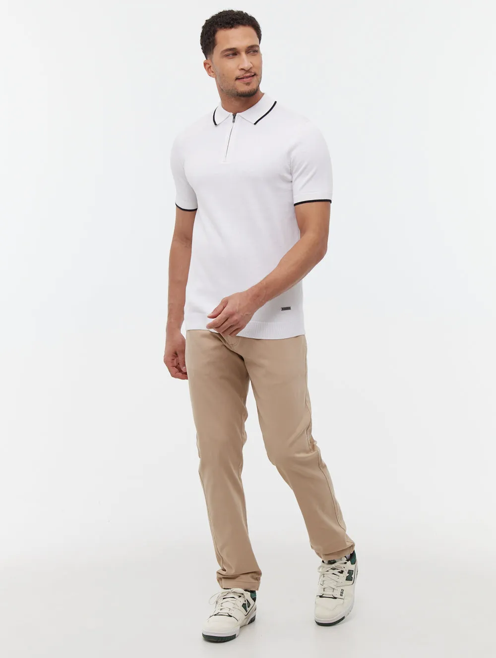 Twillum 5-Pocket Chino Pants - Beige sold by Bench product image thumbnail 2