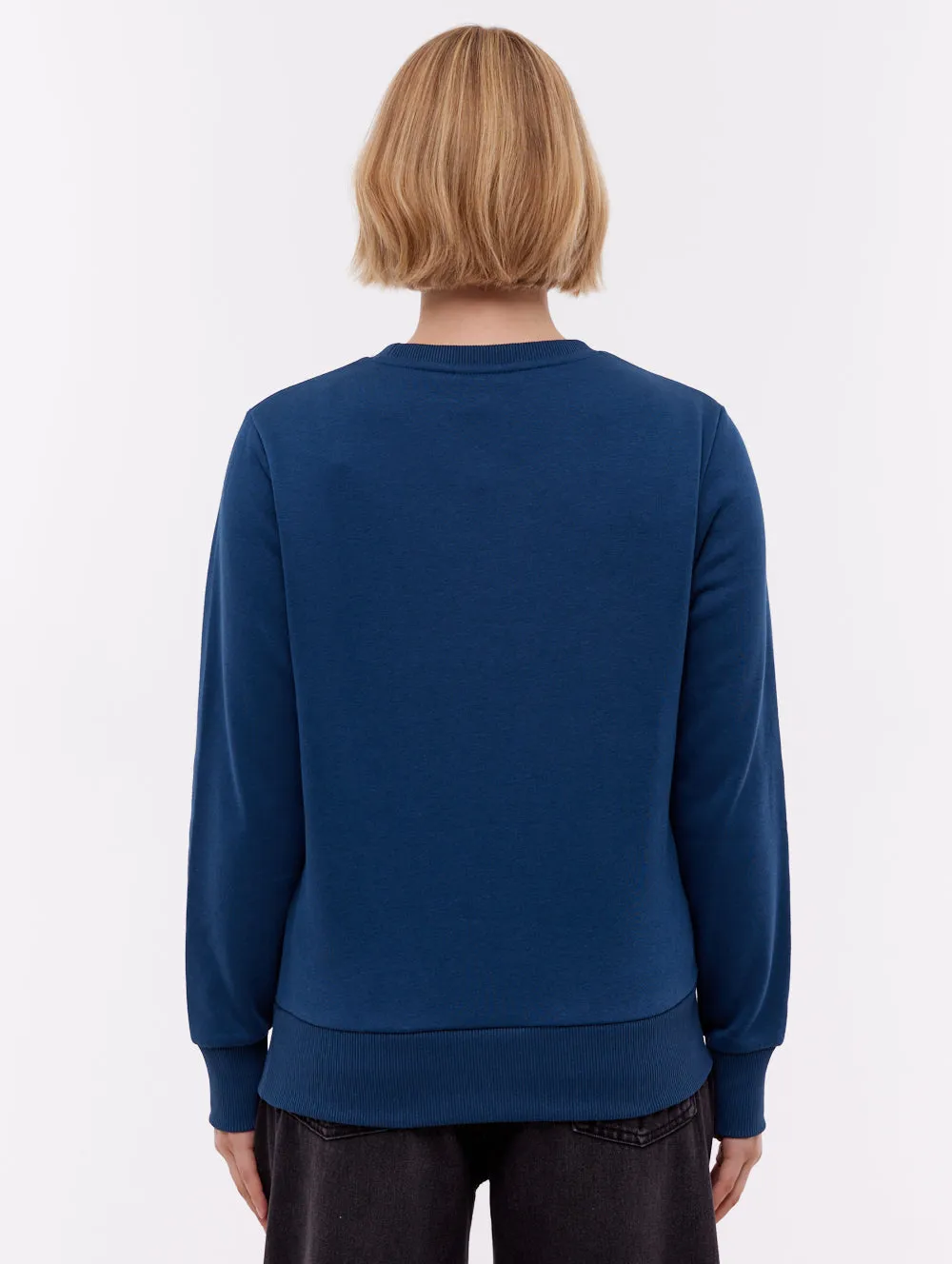Reana Tonal Logo Crew Neck - Blue sold by Bench product image thumbnail 3