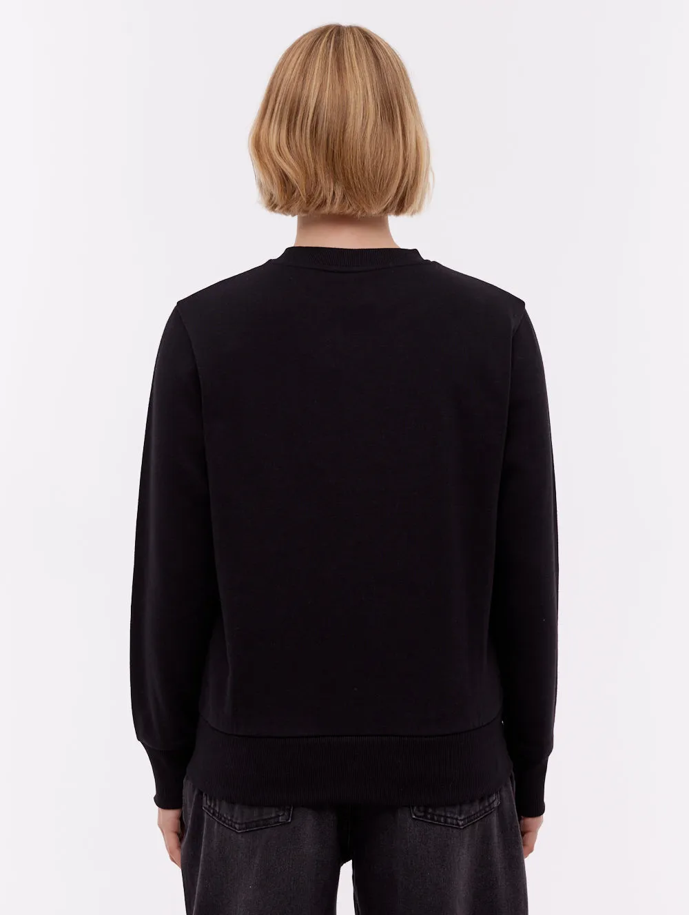 Reana Tonal Logo Crew Neck - Black sold by Bench product image thumbnail 3