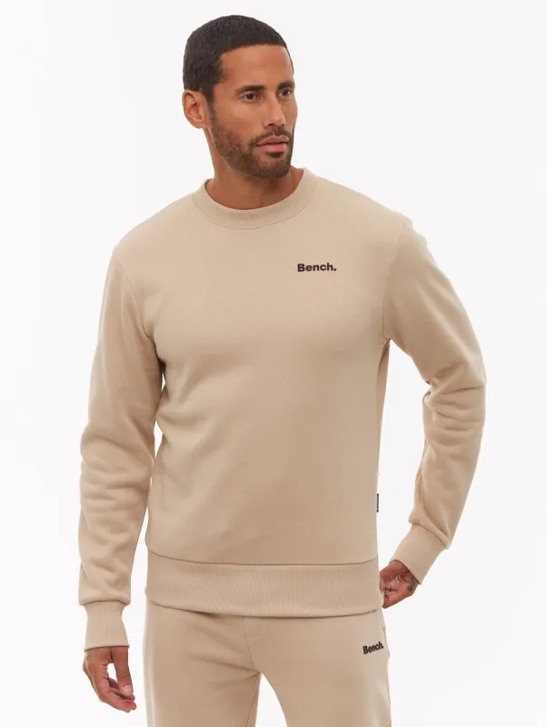 Tumori Emblem Crew Neck - Beige made by Bench